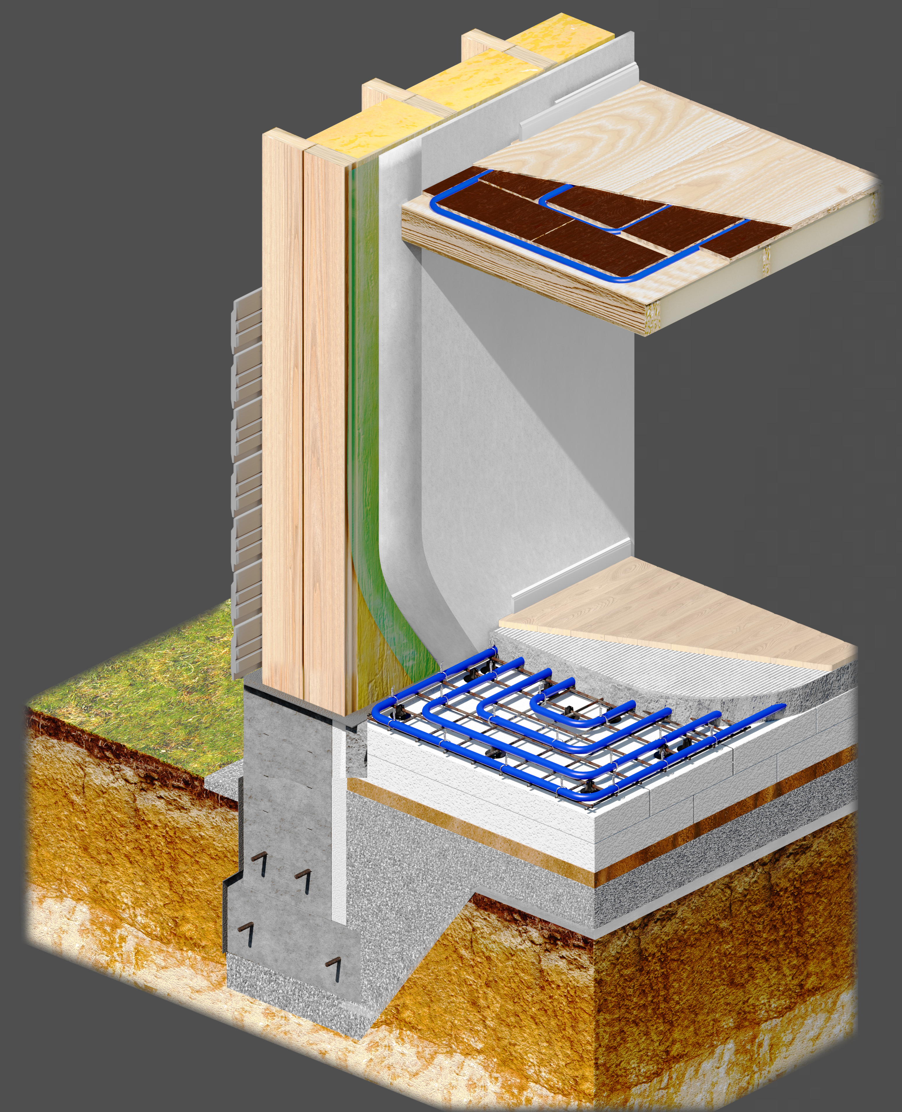 3D animaatio rakennustuotteiden visualisoinnista