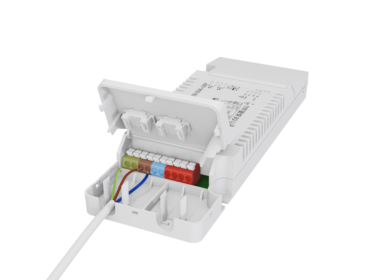 Led driver 3D animaatio